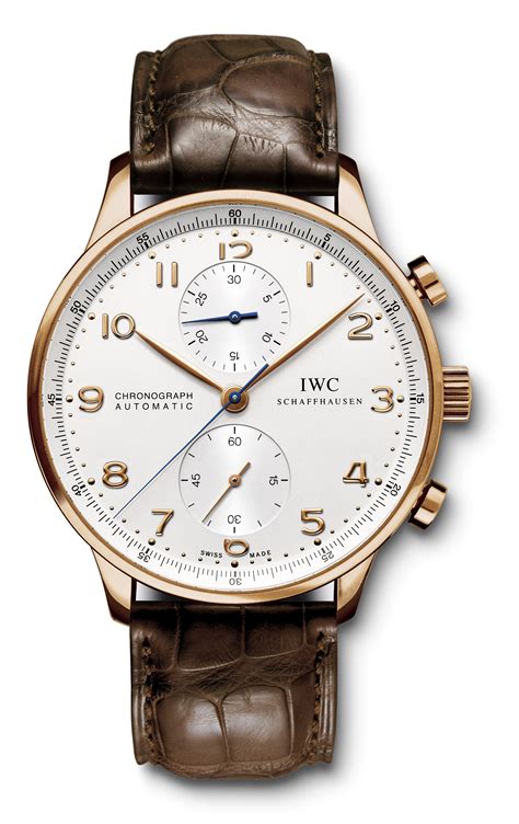 iwc chronograph automatic portuguese|iwc portuguese chronograph price.